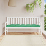 VIDAXL Garden Bench blazina 180x50x7 cm Oxford tkanina zelena