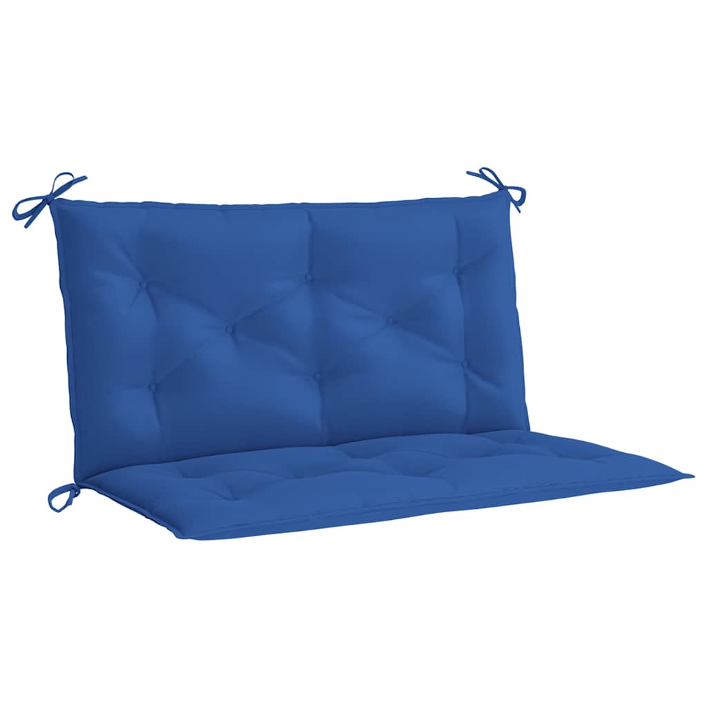 Vidaxl tuinbankkussen 100x(50+50)x7 cm oxford stof blauw