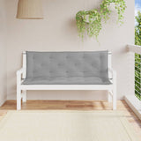 Vidaxl Garden bench cushions 2 st 150x50x7 cm Oxford fabric gray