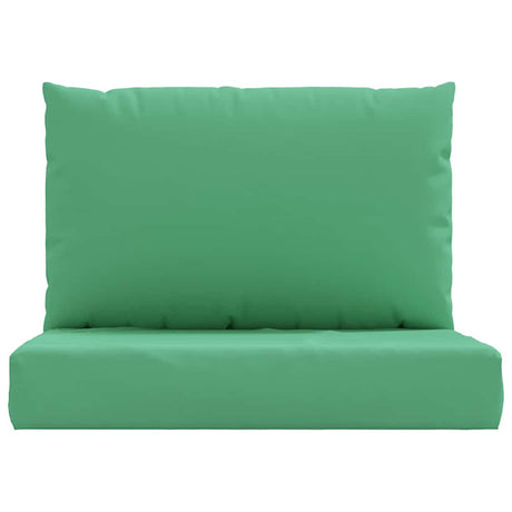 Vidaxl palletkussens 2 st stof groen