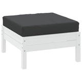 Vidaxl palletkussen 60x60x6 cm oxford stof zwart