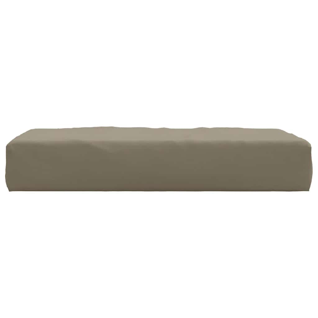 Vidaxl palletkussen 60x60x6 cm oxford stof taupe