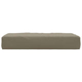 Vidaxl palletkussen 60x60x6 cm oxford stof taupe
