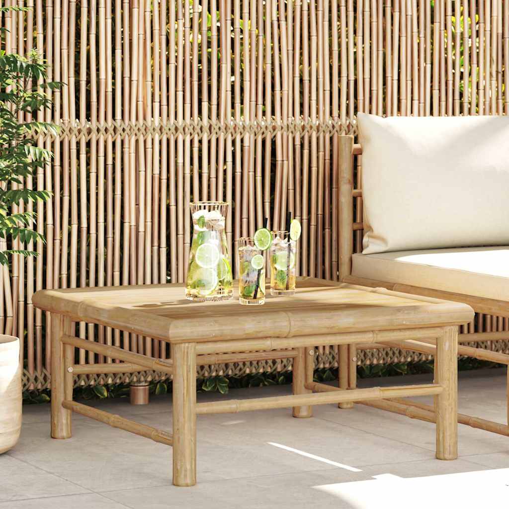 Vidaxl tuintafel 65x65x30 cm bamboe