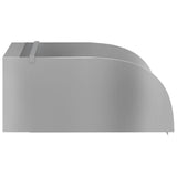 Vidaxl waterval met led's 30x34x14 cm roestvrij staal 304