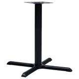 Vidaxl bistrotafelpoot 76x76x72 cm gietijzer zwart
