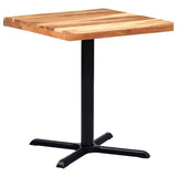 Vidaxl bistrotafelpoot 76x76x72 cm gietijzer zwart
