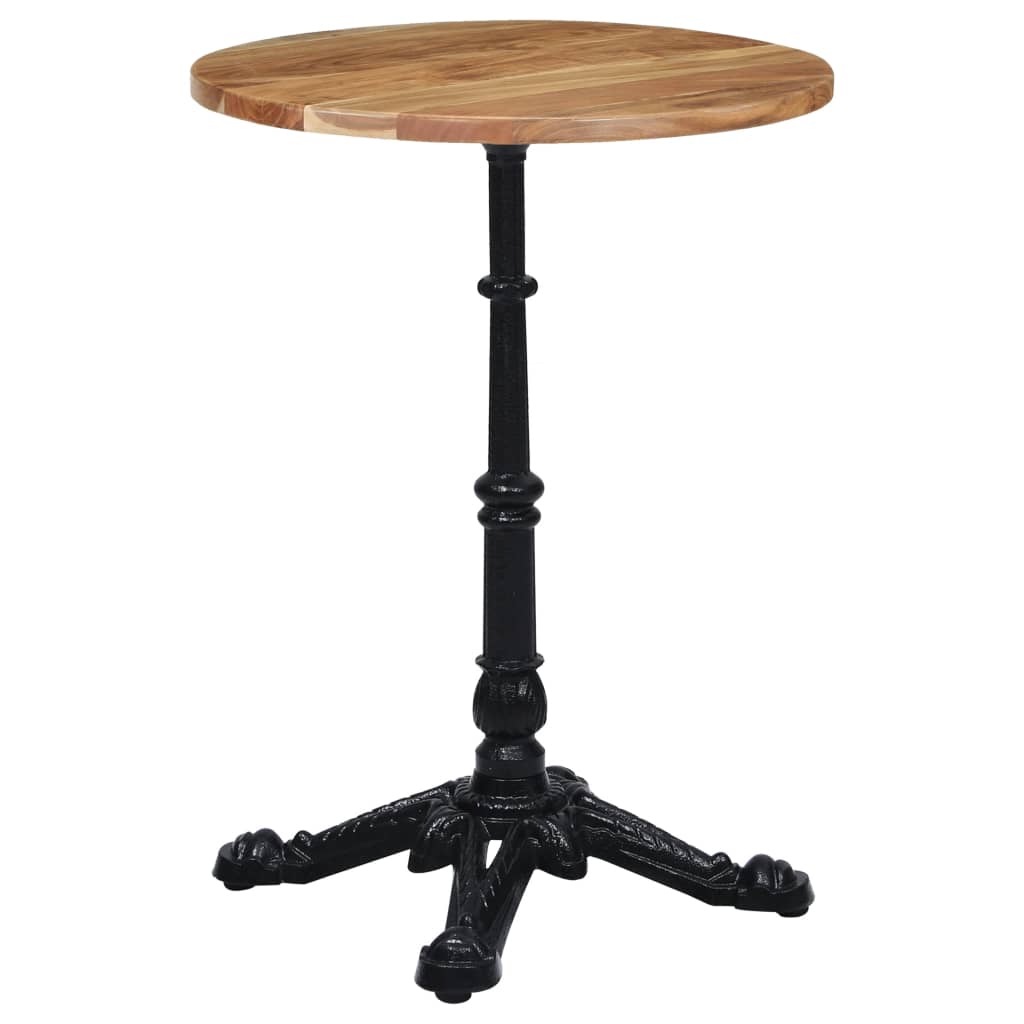 Vidaxl bistrotafelpoot 52x52x72 cm gietijzer zwart