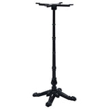 Vidaxl bistrotafelpoot 52x52x108 cm gietijzer zwart