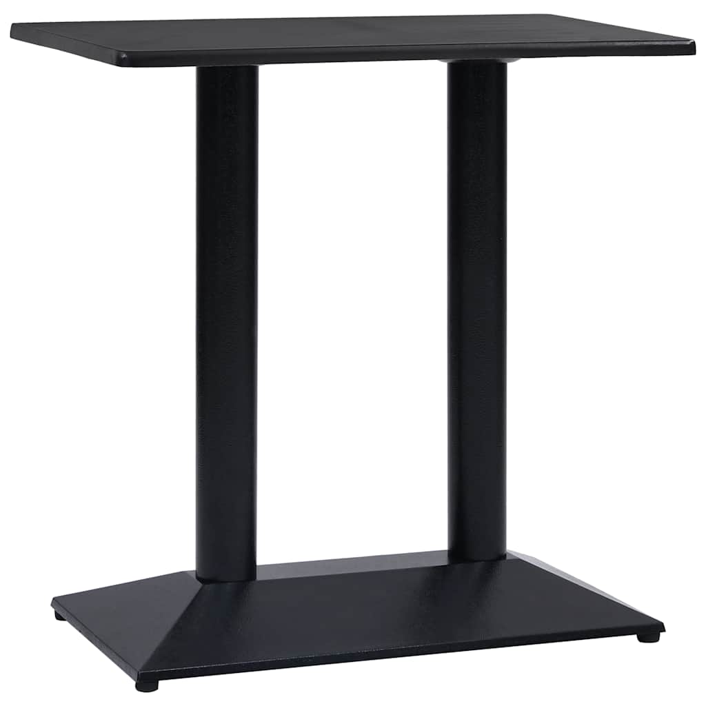 Vidaxl bistrotafelpoot 70x40x72 cm gietijzer zwart