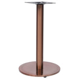 Vidaxl bistrotafelpoot ø45x72 cm roestvrij staal goudkleurig