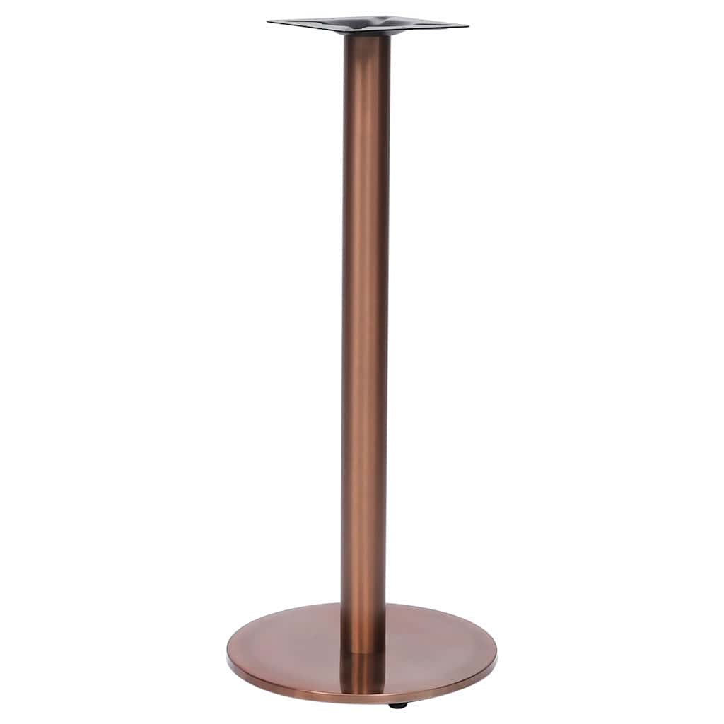 Vidaxl bistrotafelpoot ø45x107 cm roestvrij staal goudkleurig