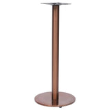 Vidaxl bistrotafelpoot ø45x107 cm roestvrij staal goudkleurig