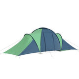 Vidaxl Tent 6 Personne bleu et vert