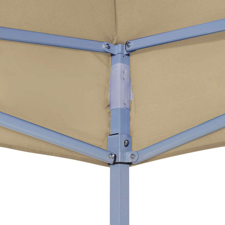 Vidaxl partytentdak 270 g m² 3x3 m beige