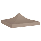 Vidaxl partytentdak 270 g m² 3x3 m taupe