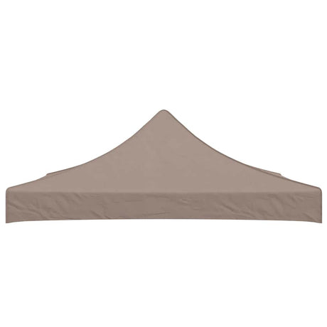 Vidaxl partytentdak 270 g m² 3x3 m taupe