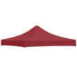 Vidaxl partytentdak 270 g m² 3x3 m bordeauxrood