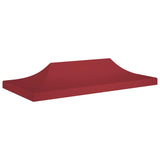 Bidaxl Party Tent Roof 270 g m² 6x3 m Bordeaux Red