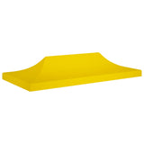 Techo de carpa de fiesta de Vidaxl 270 g m² 6x3 m amarillo