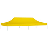 Techo de carpa de fiesta de Vidaxl 270 g m² 6x3 m amarillo