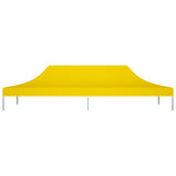 Techo de carpa de fiesta de Vidaxl 270 g m² 6x3 m amarillo