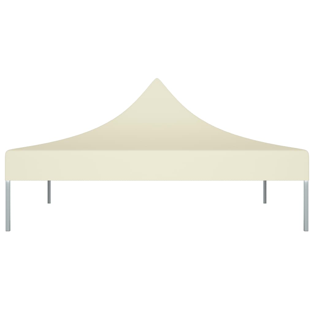 Techo de carpa de fiesta de Vidaxl 270 g m² 2x2 m crema