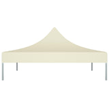 Techo de carpa de fiesta de Vidaxl 270 g m² 2x2 m crema