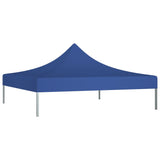 Techo de carpa de fiesta de Vidaxl 270 g m² 2x2 m azul