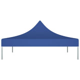 Techo de carpa de fiesta de Vidaxl 270 g m² 2x2 m azul