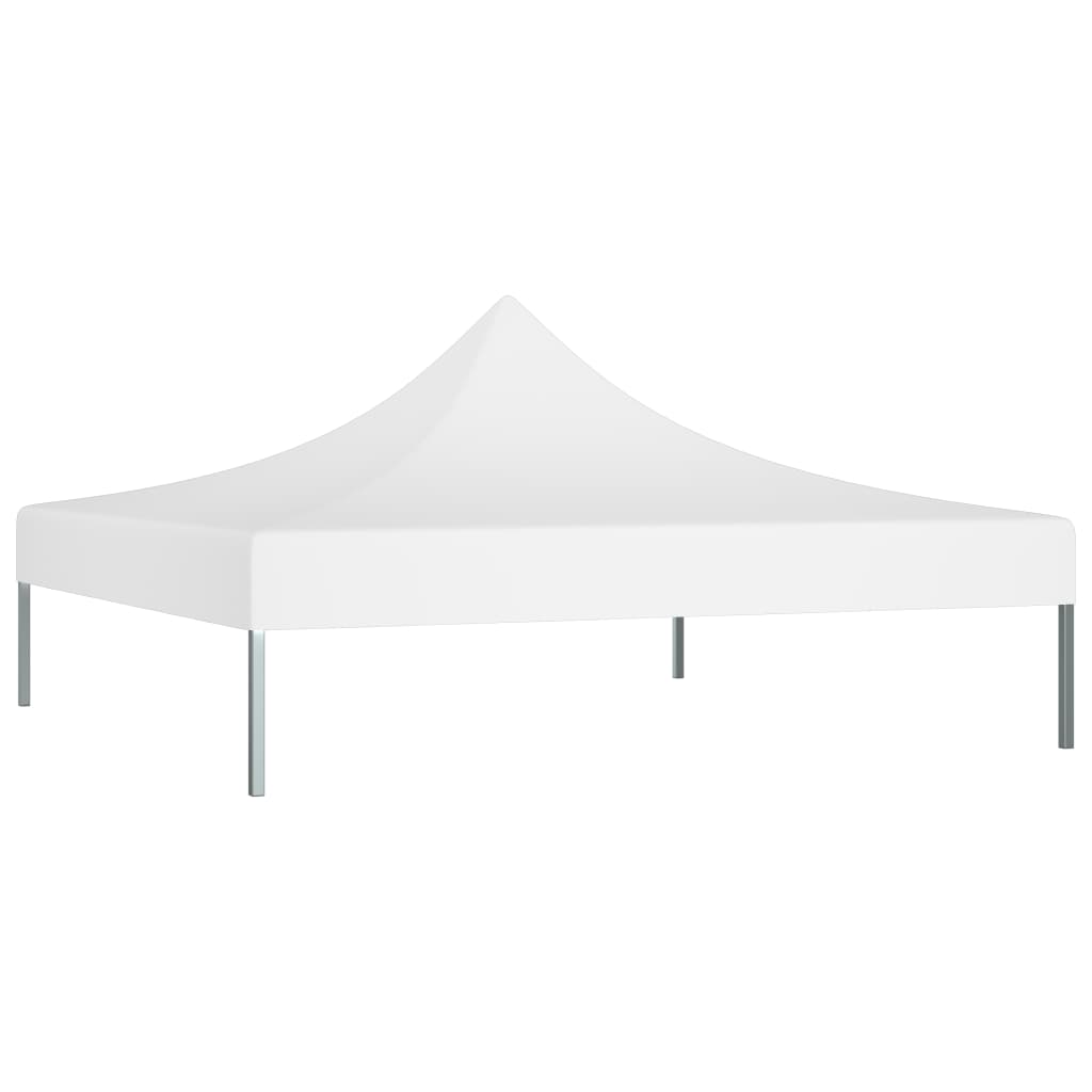 Techo de carpa de fiesta de Vidaxl 270 g m² 2x2 m blanco