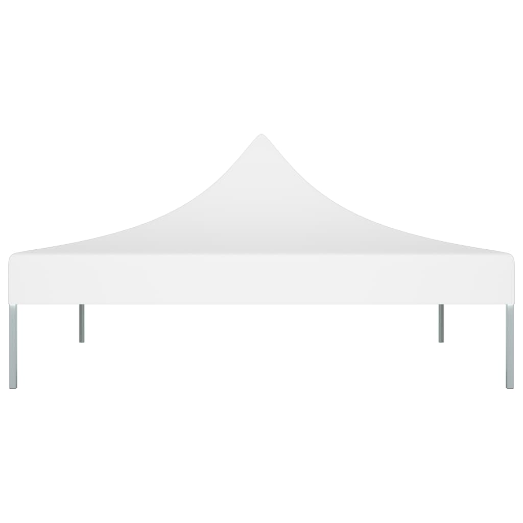 Techo de carpa de fiesta de Vidaxl 270 g m² 2x2 m blanco