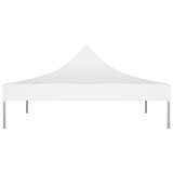 Techo de carpa de fiesta de Vidaxl 270 g m² 2x2 m blanco