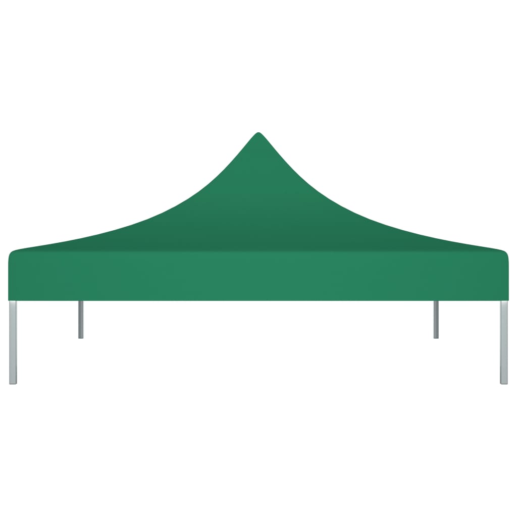 Techo de carpa de fiesta de Vidaxl 270 g m² 2x2 m verde