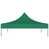 Techo de carpa de fiesta de Vidaxl 270 g m² 2x2 m verde