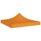 Techo de carpa de fiesta de Vidaxl 270 g m² 2x2 m naranja