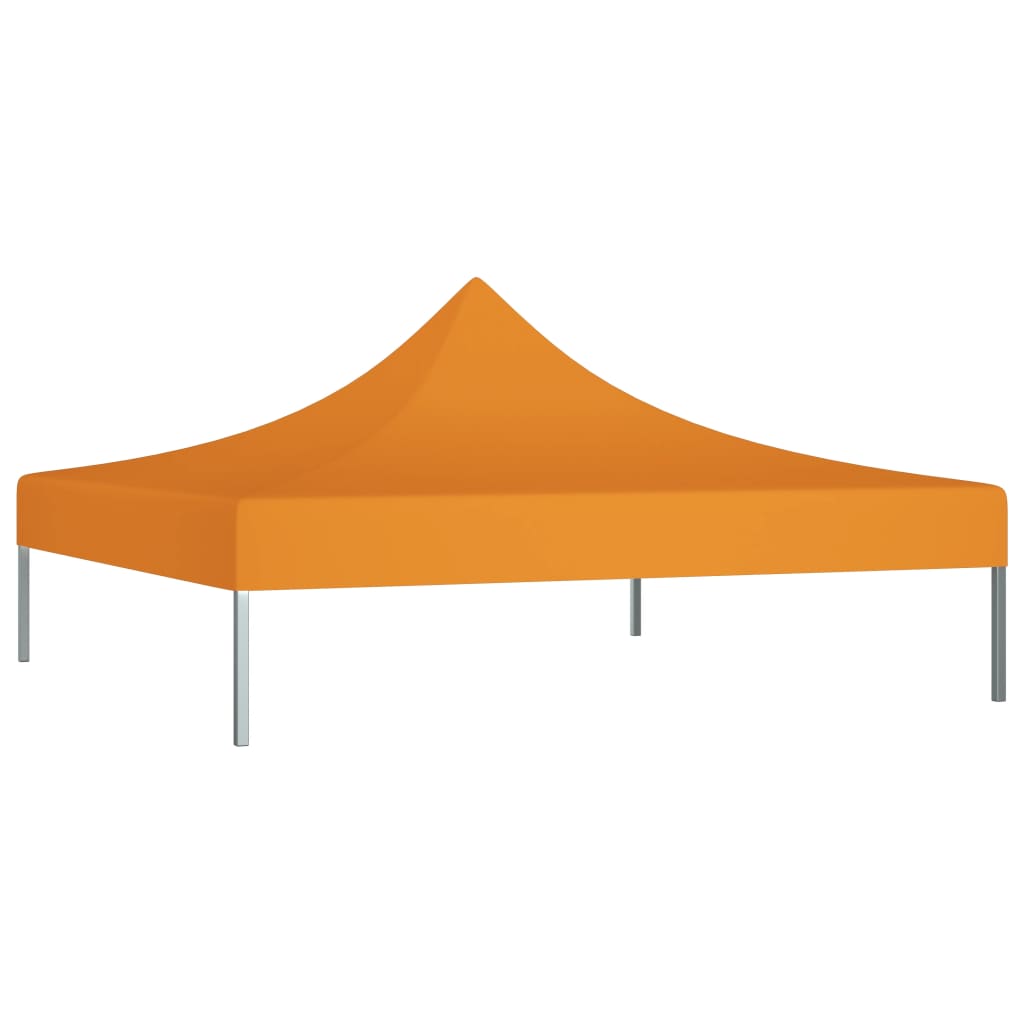 Techo de carpa de fiesta de Vidaxl 270 g m² 2x2 m naranja