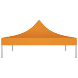 Techo de carpa de fiesta de Vidaxl 270 g m² 2x2 m naranja