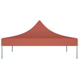 Vidaxl Party Tent Roof 270 g m² 2x2 m Terracotta