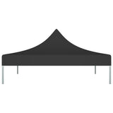 Vidaxl partytentdak 270 g m² 2x2 m zwart