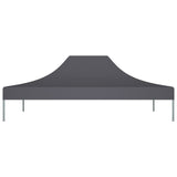 Techo de carpa de fiesta Vidaxl 270 g m² 4x3 m antracita