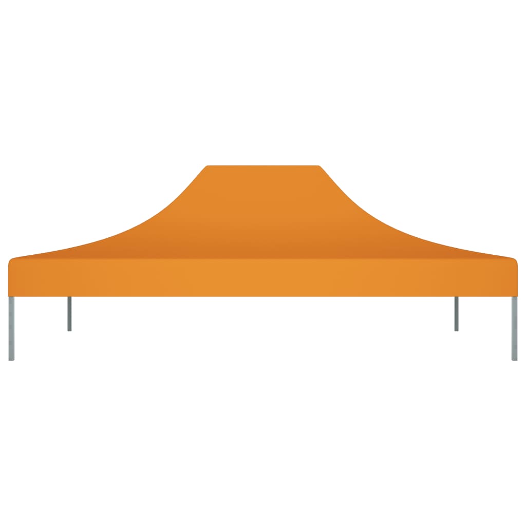 Techo de carpa de fiesta de Vidaxl 270 g m² 4x3 m naranja