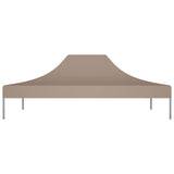 Techo de carpa de fiesta de Vidaxl 270 g m² 4x3 m taupe