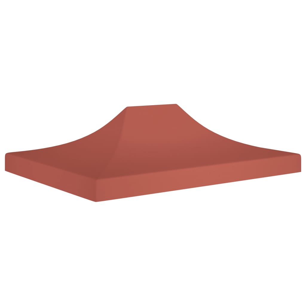 Vidaxl Party Tent Roof 270 g m² 4x3 m Terracotta