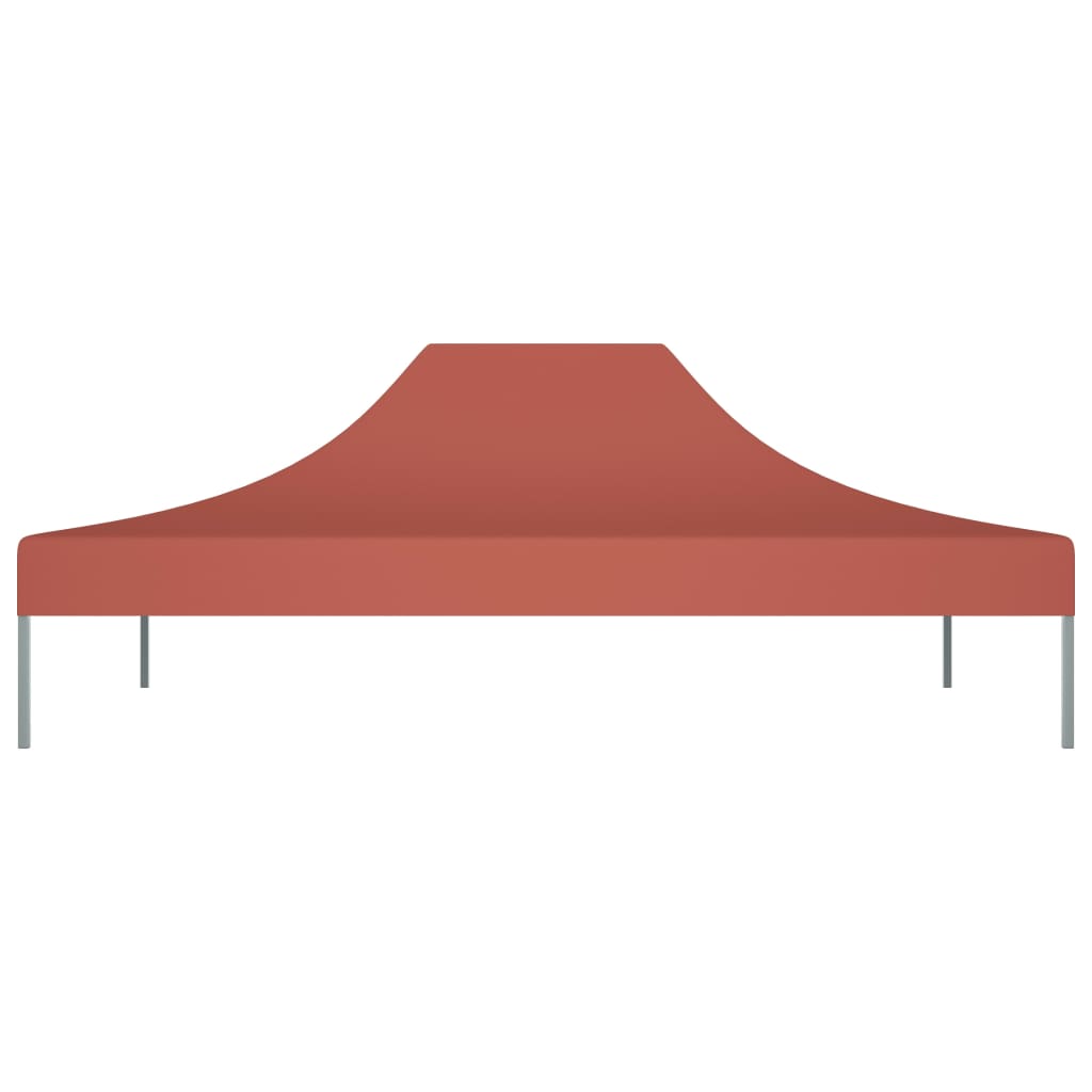 Vidaxl Party Tent Roof 270 g m² 4x3 m Terracotta