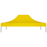 Techo de carpa de fiesta de Vidaxl 270 g m² 4x3 m amarillo