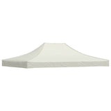 Vidaxl partytentdak 270 g m² 4,5x3 m crèmekleurig