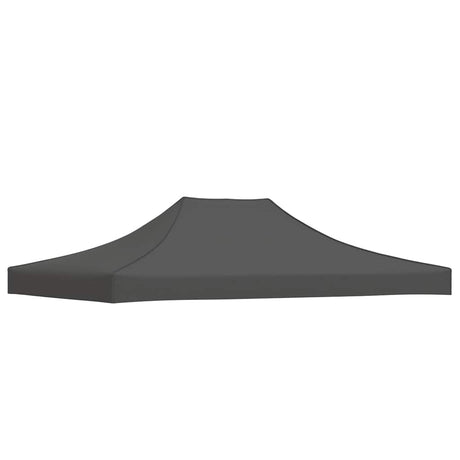 Vidaxl partytentdak 270 g m² 4,5x3 m antracietkleurig