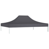 Techo de carpa de fiesta Vidaxl 270 g m² 4.5x3 m antracita