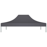 Techo de carpa de fiesta Vidaxl 270 g m² 4.5x3 m antracita